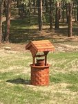 Cedar Large Ornamental Wishing Well