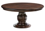 Amish Cambria Single Pedestal Dining Table