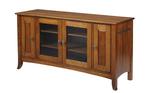 Cranberry TV Stand with Four Doors