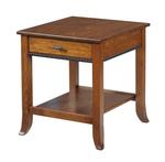 Amish Cranberry End Table