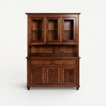 Amish Handcrafted Buckingham Custom Buffet and Hutch