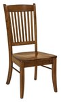 Amish Transitional Solid Wood Dining Chair