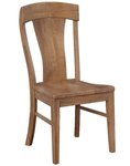 Amish Bridgeport Curved Back Splat Dining Chair