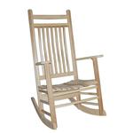 Handcrafted Pine Outdoor Estate Rocker
