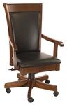 Danbury Upholstered Swivel Desk Chair