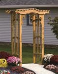 LuxCraft Wood 3' Sidewalk Arbor