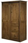 Sliding Barn Door Wardrobe Cabinet