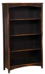 Pine Wood 5' Carolina Bookcase