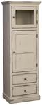 Pine Wood Linen Cabinet