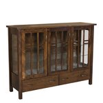 Amish Danbury Modern Farmhouse Curio Cabinet