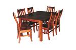 Amish Gastonia Leg Table Dining Set - Quick Ship