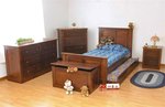 Amish Kids Twin Bed with Trundle