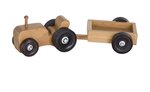 American Made Small Wooden Toy Tractor Wagon