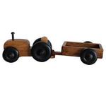 American Made Small Wooden Toy Tractor Wagon
