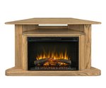 60" Bellport Electric Corner Fireplace TV Stand