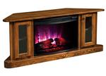 Cascadia Corner Electric Fireplace and TV Stand