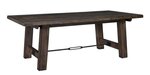 Amish Hankinson Solid Wood Trestle Dining Table