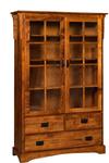 Craftsman Mission Bookcase with Drawer