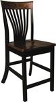 Christy Fanback Bar Stool