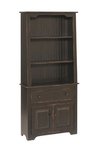 Large Pine Stepback Hutch