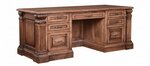Amish Caldwell 78 Hardwood Executive Desk