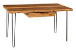 Urban Reclaimed Hairpin Pencil Drawer Desk