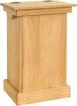 American Made Pine Wood Laundry Hamper