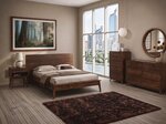 Amish Hastingwood Mid-Century Modern 4-Piece Bedroom Set