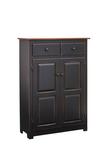Pine Pie Safe with Wood Doors