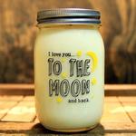 Mason Jar Candle by Unwined
