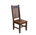 Rustic Ruff Sawn Benchmark Dining Chair