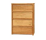 Ruff Sawn Fuller Four Drawer Chest