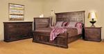 Ruff Sawn Quincey Four Piece Bedroom Set