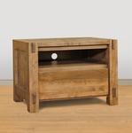 Ruff Sawn Lunada One Drawer Nightstand