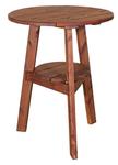 Cedar Wood Outdoor Small Balcony Accent Table