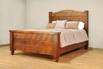 Ruff Sawn Tahoe Turned Leg Bed