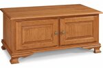 Amish Cochran Coffee Table shown in Cherry Wood with Harvest Stain