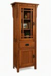 Amish Rockford Royal Mission Tower Bookcase