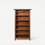 Amish 41" Vivid Hardwood Bookcase
