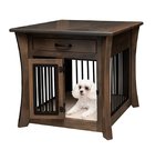 Caledonia Dog Crate End Table