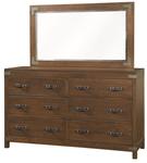 Williamsport Six Drawer Dresser with Optional Mirror