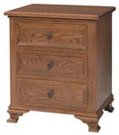 Berkshire Three Drawer Nightstand