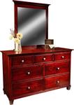 Richford 56" Dresser with Optional Mirror