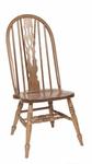 Bow Back Fiddle Slot Dining Chair