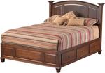Kirby Platform Bed with Six Drawers