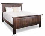 Amish Alto Grove Panel Bed with Regular Footboard