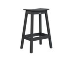 Amish Berlin Gardens Outdoor Poly Saddle Backless Bar Stool