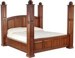 Rockingham Bed with 7' High Posts