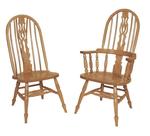 Bow Back Bent Fiddle Slot Dining Chair