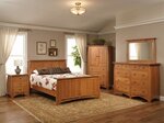 Amish Napa Valley Panel Five Piece Bedroom Suite